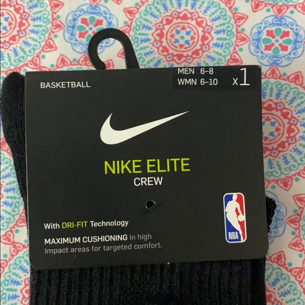 NBA x Jordan All Star Elite Crew Socks - Picture 4 of 8